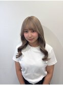 心斎橋×ハイトーン×派手髪×グレージュ