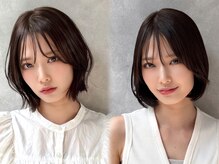 【ボブ】が得意なサロン！髪質や骨格を見極めて美しいフォルムをご提供致します。