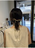 お呼ばれヘアセット
