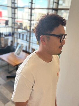 ノート ヘアーサロン(NOTE HAIR SALON) パーマを活かした大人スパイキーショート