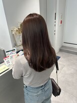 トリッカ シブヤ(TRICCA SHIBUYA)&nbsp;お客様スタイル/秋カラー/まろベージュ/ツヤ/ブリーチ無し