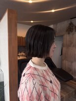 カーキヘアリンク(khaki hair link)&nbsp;外ハネで可愛いボブスタイル