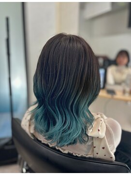 ポール 行徳店 グラデーションカラー 行徳カラー 学割U24