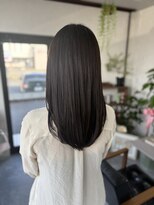 アンフィニ 延岡(Anfini)&nbsp;透明感のある艶髪レイヤースタイル