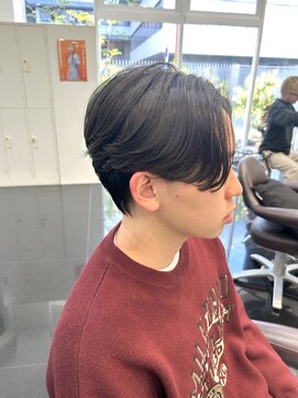 テテ(TETE) ニュアンスパーマ/センターパート