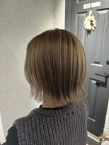 ブロック 日吉店(BLOC)&nbsp;ミニボブ×オリーブベージュ