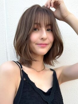 ディフィーノ 赤坂(DIFINO)の写真/カミカリスマ受賞サロンのナチュラル可愛いレイヤーカット/ミディアムレイヤー/レイヤーボブ