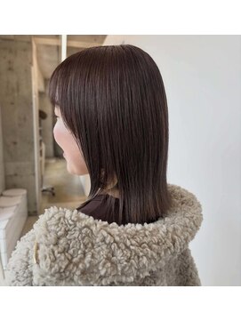 ナーチュア(NURTURE) 透明感カラーロブスタイル