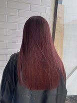 ノマニカ バイ ルレーヴ 池田店(noma-nika by Le reve)&nbsp;ツヤ透けボルドーレッド