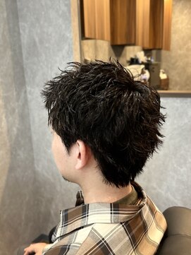 ザ クラン バイ ヘッドライト 仙台長町店(THE CLAN by HEADLIGHT) 【短髪パーマ】スパイキーショート×ソフトツイスト