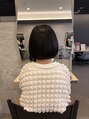 フレーム スクエア ナチュラルボブお任せください!!