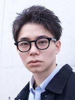 フィフス 大分(fifth)&nbsp;大分フェザーパーマメンズカットフェザーショートツーブロック
