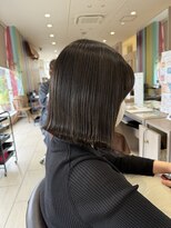 アース 土気あすみが丘店(HAIR&MAKE EARTH)&nbsp;艶感ストレートボブ♪