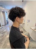 シャドーパーマ ツイストスパイラル