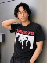 トリッカ 銀座(tricca)&nbsp;メンズレイヤーマッシュ/センターパート/小顔ヘア