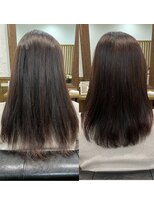 シェアする美容室 結び&nbsp;結びの縮毛矯正で扱いやすいサラツヤな髪へ★