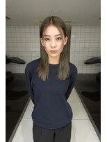 スノッブ(SNOB)&nbsp;【広島レイヤーカット】オリーブグレージュ/顔周りレイヤー
