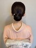 【七五三ママに】訪問着着付け+似合わせヘアセット ¥11,000