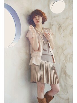 ブーケ(BOUQUET) ボブのふんわり外国人風パーマでイメチェン