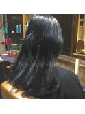 サロンドミルク原宿　ネイビーアッシュ