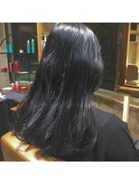 サロンドミルク 原宿(salon de MiLK)&nbsp;サロンドミルク原宿　ネイビーアッシュ