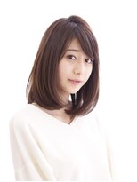 ヒューラ 三鷹店(hurra)&nbsp;大人可愛い柔らかストレートワンカールロブ