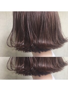 ビビト(bibito) bibito お客様 切りっぱなし外ハネボブ