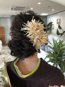 シュガーヘアー(SUGAR hair) お呼ばれスタイル☆