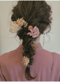 結婚式ヘアセット