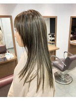 ノラ ウメダ(NORA UMEDA)&nbsp;【NORA UMEDA 高木】3Dコントラストハイライトカラーグレージュ