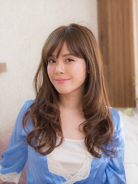 オーブ ヘアー アムール 学芸大学店(AUBE HAIR amour) キレイめ☆柔らかウェーブのロングスタイル
