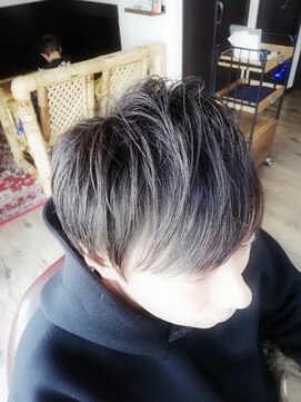 プラス(PLUS) ツーブロックショート