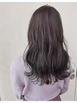 ジーナ 船橋(Zina)&nbsp;小顔セミウェットウェーブピンクベージュハイライトカラー