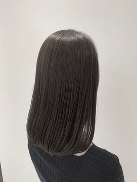 オースティン 流山おおたかの森(AUSTIN) 大人かわいい前髪セシルカットココアブラウンフリンジウェーブ