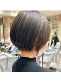 30代40代50代◎大人ナチュラルショートボブ 新宿