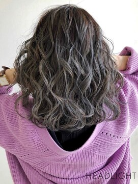 ソーエン ヘアー エイト 札幌駅前店(soen hair eight by HEADLIGHT) グレージュ×無造作パーマ_851L1424