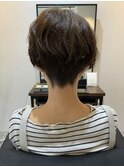 刈り上げマッシュショート