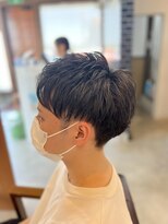 リドルヘアー 黒磯店(Riddle HAIR)&nbsp;マッシュショート　ナチュラルパーマ