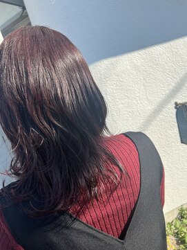 ヘアーショップ オズ(hair shop oz) レッドブラウン