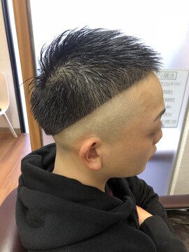 ブルブンガ(Berbunga) 【スパイキーショート】ツーブロック×スリークショート