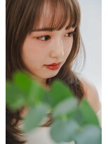 パーク 福岡天神西通り店(parc)&nbsp;ブラウンハイナチュラルハイトーンレイヤーカット