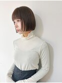 ナチュラルな透明感あるブラウンカラー