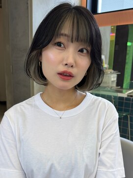 ココ なかもず店(COCO) レイヤーカット/ボブ/髪質改善/チェリーブラウン