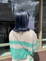 ブロッサム 東中野店&nbsp;ミルクティーアッシュハイトーン透明感グレージュ極細ハイライト