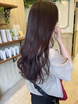 ボルデヘアー 亀有(Borde HAIR) プラムカラー【Anna】ボルデ亀有美容室