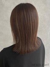 アーサス ヘアー デザイン 鎌ヶ谷店(Ursus hair Design by HEADLIGHT) 外ハネミディアム×チェリーブラウン×ミニウルフデジタルパーマ