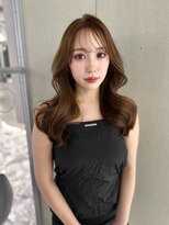 ジーナ 名駅(XENA.)&nbsp;《xena/中島》ショコラベージュ×シースルーバング