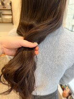 ポール(pole)&nbsp;札幌ロング　ブリーチ無し赤味のないベージュ