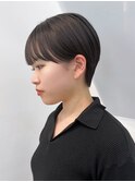 ショート美髪韓国ヘア前髪カットワイドバング_ba541691