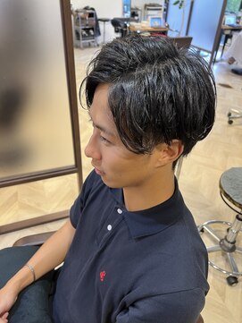 ボタニウム バイ アールサロン(BOTANIUM by RrSALON) 爽やか大人メンズパーマ☆AMU